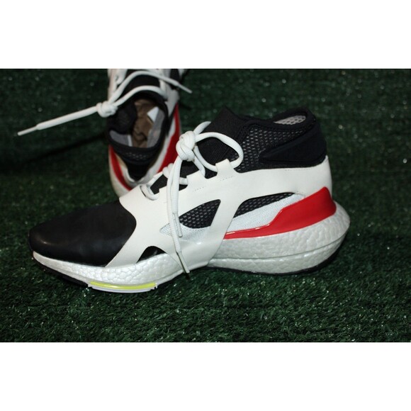 Adidas Stella McCartney Ultraboost 21 Womens Size 9.5 Black Shoes White New - Picture 8 of 11